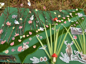 Julia Ciszewska, „Jesień w parku”, Szkoła Podstawowa w Dąbrówce Dużej, 